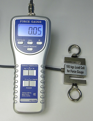 FG-5100便攜式外接荷重元推拉力計100公斤 精確測量的理想選擇